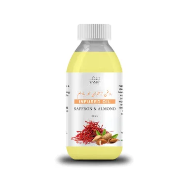 yashf Saffron & Almond Infused Oil