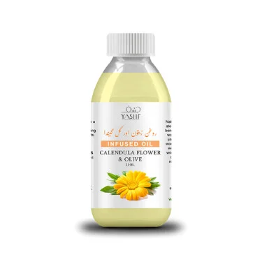 yashf Calendula Flower & Olive Infused Oil