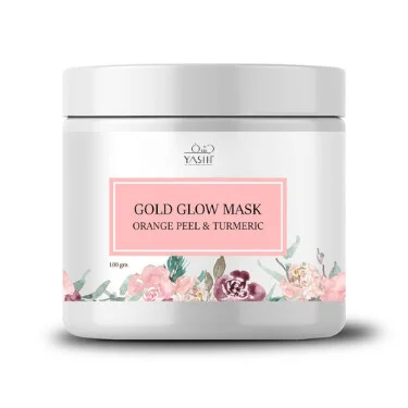 yashf Gold Glow Mask