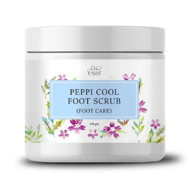 yashf Peppi Cool Foot Scrub