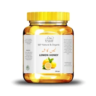 100% Pure Lemon Infused Honey