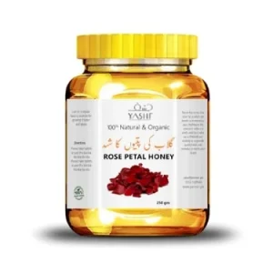 100% Pure Rose Petal Infused Honey