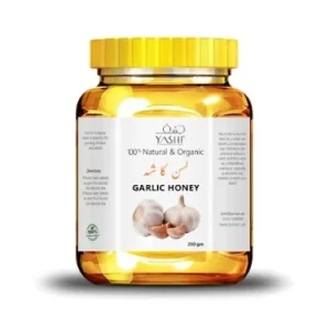 100% Pure Garlic Infused Honey